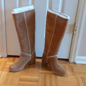 Ugg knee-high, heeled boots